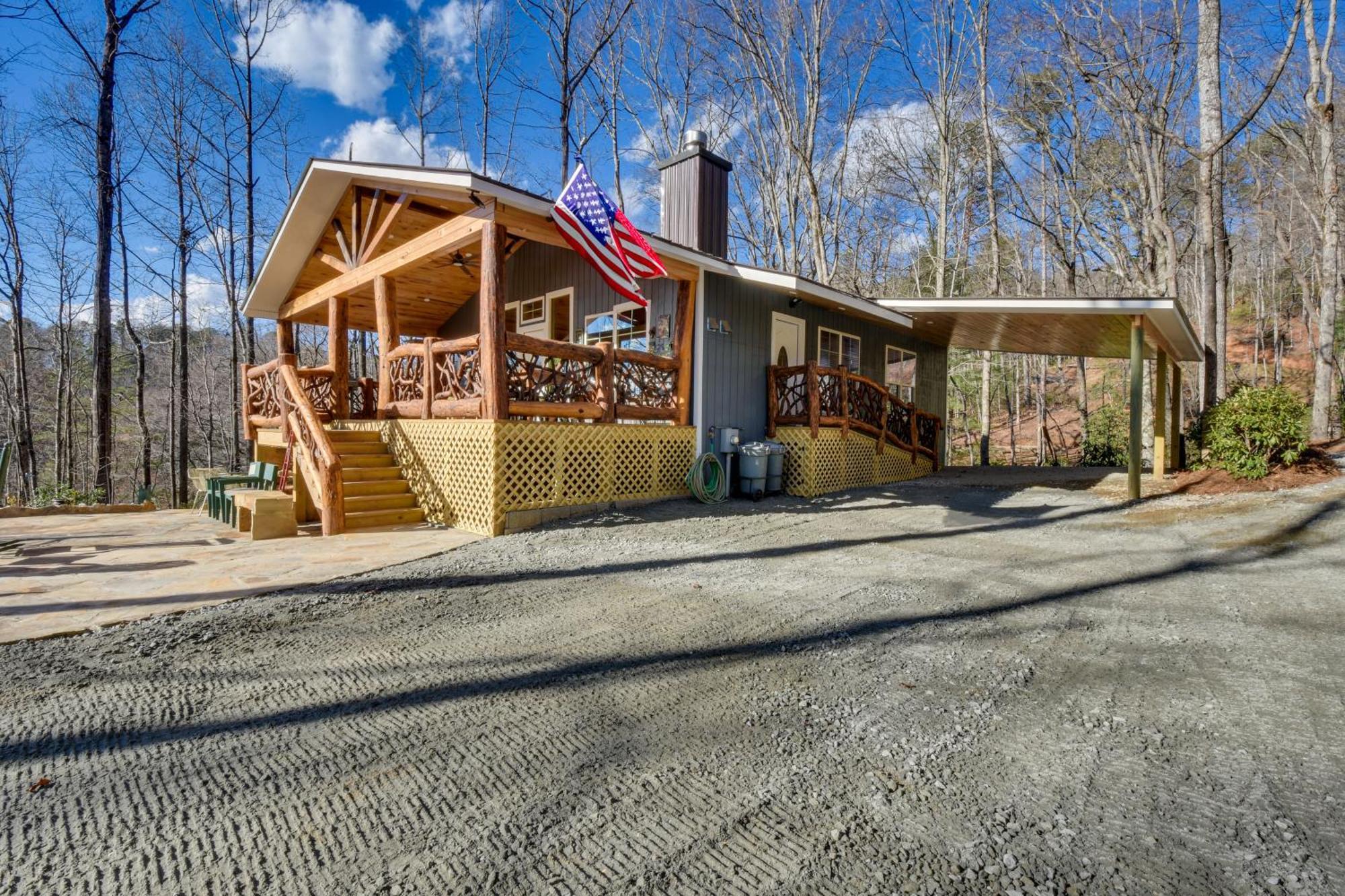 Mountain-View Cabin About 2 Mi To Downtown Clayton! Vila Exterior foto